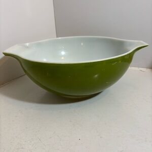 Pyrex Cinderella avocado green mixing bowl size 444